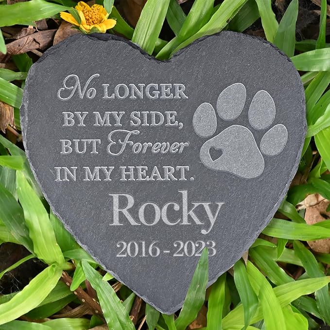 Personalized Dog Memorial Gifts, Pet Sympathy Gifts, Remembrance Gifts for Pet Lovers, Personalized Pet Memorial Stones, Gifts for Loss of Pet, Pet Grave Headstone