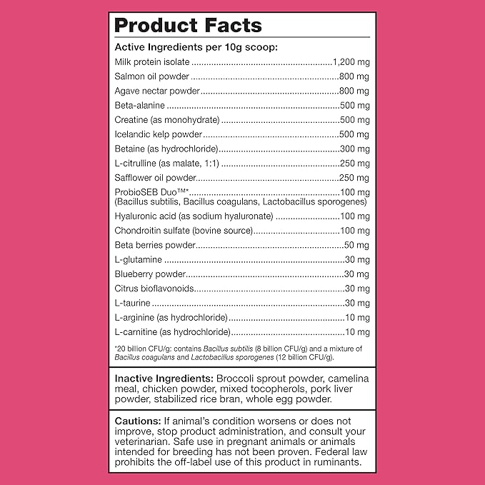 K9Power Super Fuel – Muscle Builder for Working, Performance & Sporting Dogs – Boost Stamina, Recovery & Joint Support – Milk Protein Isolate, Creatine, Salmon Oil, Chondroitin, Probiotic, Kelp & more
