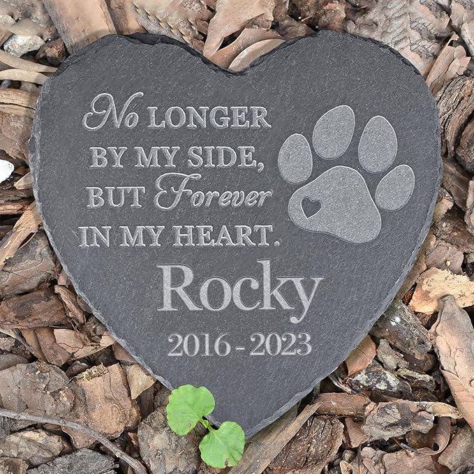 Personalized Dog Memorial Gifts, Pet Sympathy Gifts, Remembrance Gifts for Pet Lovers, Personalized Pet Memorial Stones, Gifts for Loss of Pet, Pet Grave Headstone