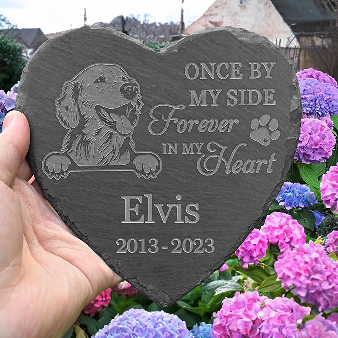 Golden Retriever Memorial Gifts, Golden Retriever Memorial Stone, Golden Retriever Keepsake, in Loving Memory Golden Retriever