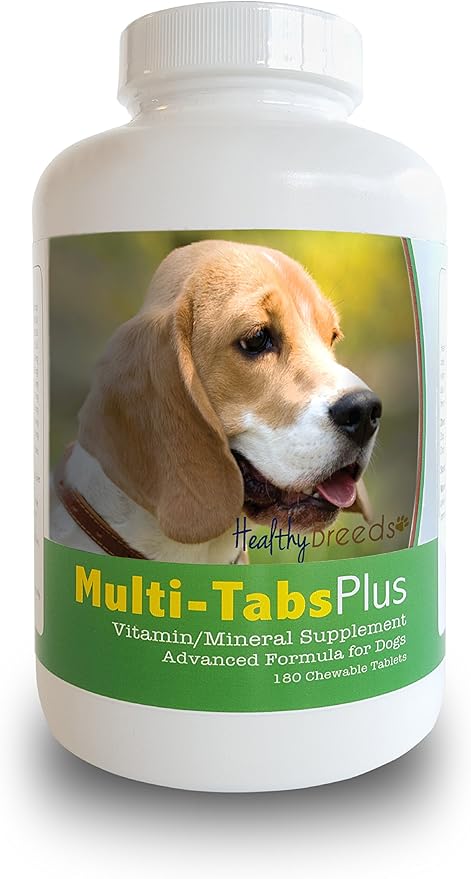 Healthy Breeds Beagle Multi-Tabs Plus Chewable Tablets 180 Count