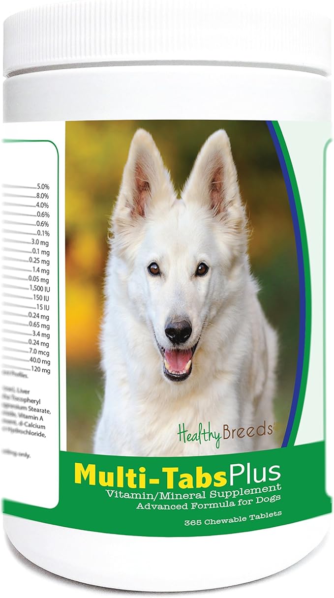 Healthy Breeds German Shepherd Multi-Tabs Plus Chewable Tablets 365 Count