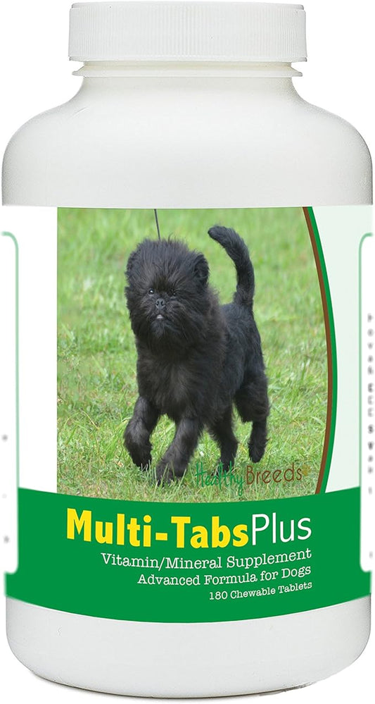 Healthy Breeds Affenpinscher Multi-Tabs Plus Chewable Tablets 180 Count