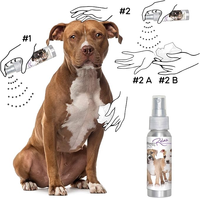 The Blissful Dog American Bulldog Relax Aromatherapy Spray for Your Dog's Anxiety