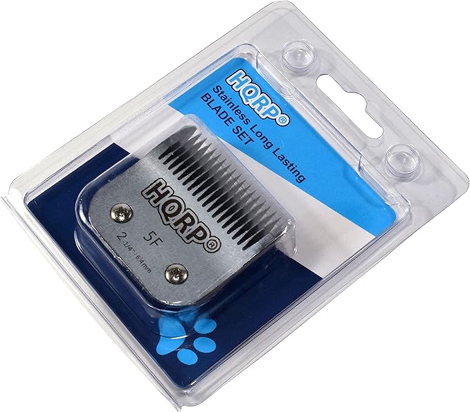 HQRP Animal Clipper Blade Compatible with Oster Size-5FC CryogenX Professional Pet Grooming Coaster