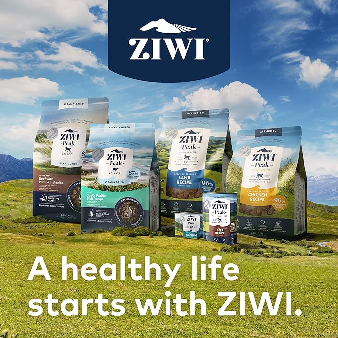 ZIWI Peak Wet Dog Food Variety Pack- Beef and Chicken, 6 Pack (6oz Each)