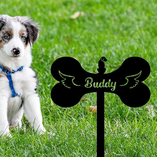 Custom Dog Grave Markers Personalized Dog Memorial Grave Stake Dog Memorial Marker Pet Grave Markers Pet Sympathy Gift