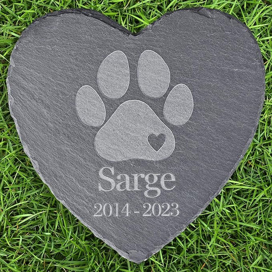 Pet Memorial Stones for Loss of Dog, Personalized Pet Memorial Gifts, Dog Sympathy Gifts, Loss of Cat Remembrance Gifts, Personalized Pet Headstone, Pet Grave Markers