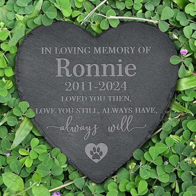 Pet Memorial Gifts, Pet Memorial Stone, Dog Memorial Stone, Dog Memorial Gifts for Loss of Dog, Cat Memorial Gifts, Pet Loss Gifts, Loss of Dog Sympathy Gift, In Memory of Pet - Love You Still