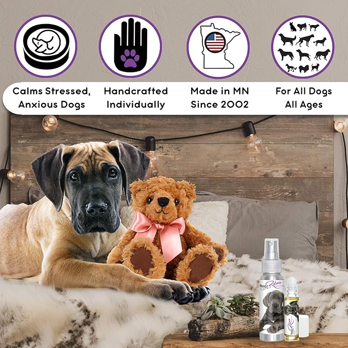 The Blissful Dog Great Dane Relax Dog Aromatherapy Spray for Your Dog's Anxiety