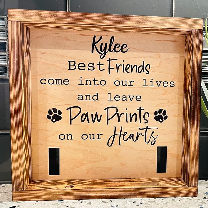 Nazenti Personalized Dog Memorial Gifts, Pet Memorial Gifts For Dogs, Pet Loss Sign, Dog Bereavement Gifts, Custom Pets Loss Gifts, Cat Condolences Picture Frame, Loss Of Dogs Sympathy Gift