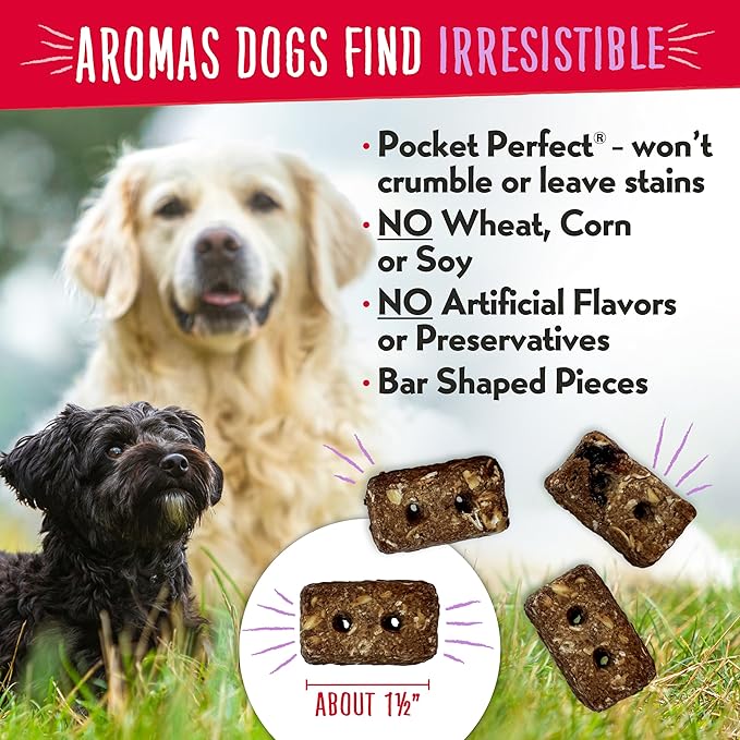 Charlee Bear Bearnola Bites Crunchy Dog Treats, Cranberry Cobbler, 8 Ounce Resealable Bag, Limited Ingredient, Natural, Healthy Granola Dog Snacks, Made in USA