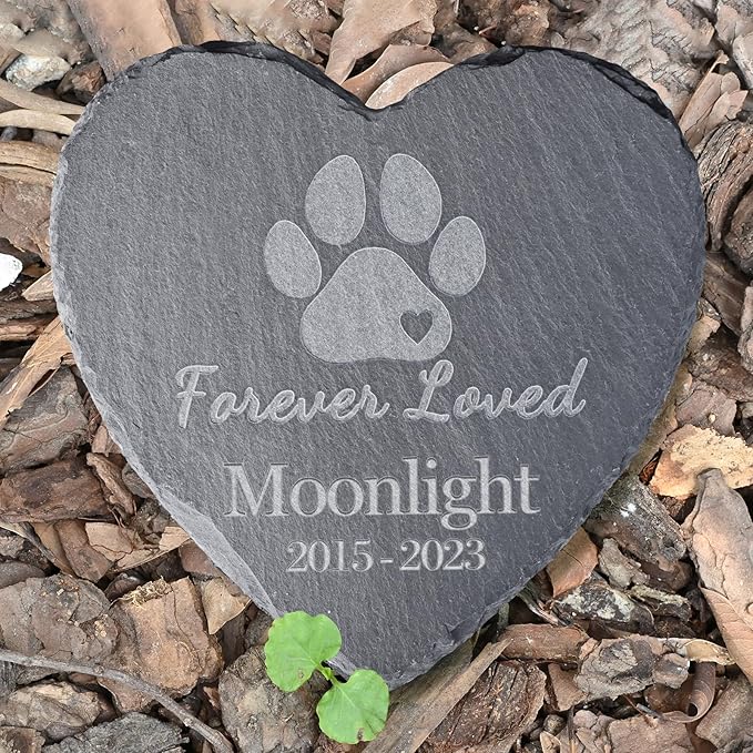 Personalized Dog Sympathy Gifts, Pet Memorial Stones for Loss of Dog, Pet Tombstones, Personalized Pet Passed Away Gifts, Pet Loss Gifts, Pet Memorial Gifts