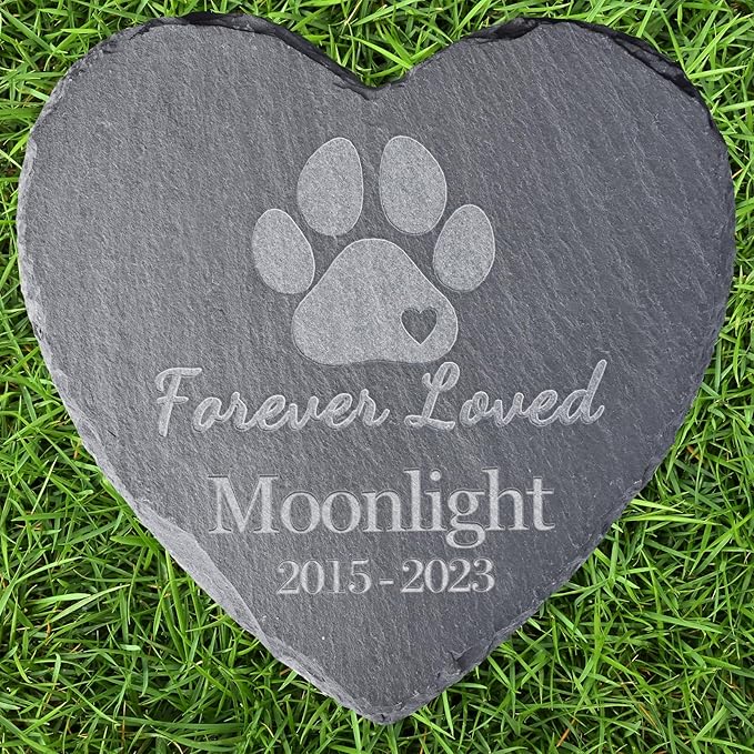 Personalized Dog Sympathy Gifts, Pet Memorial Stones for Loss of Dog, Pet Tombstones, Personalized Pet Passed Away Gifts, Pet Loss Gifts, Pet Memorial Gifts