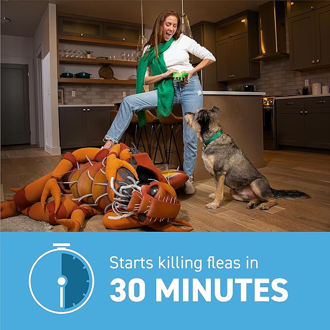 CAPSTAR Flea Treatment for Dogs 2-25 lbs (6 Doses) + NEXTSTAR Flea and Tick Prevention for Small Dogs 5-22 lbs (3 Doses) Bundle