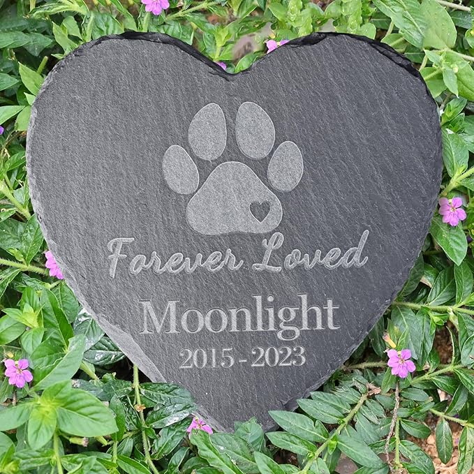 Personalized Dog Sympathy Gifts, Pet Memorial Stones for Loss of Dog, Pet Tombstones, Personalized Pet Passed Away Gifts, Pet Loss Gifts, Pet Memorial Gifts