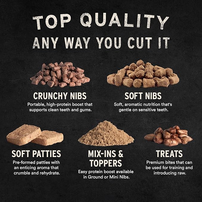 Vital Essentials Freeze Dried Dog Treats | Rabbit Bites, Single Protein | Premium Quality | Grain Free Training Treats for Dogs, 5 oz Bag