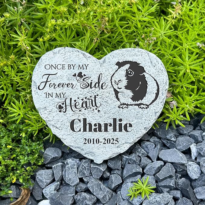 Personalized Dog Memorial Stone, Loss Gifts for Pet, Garden Stone, Pet Loss Gifts Cat Memorial Gifts, Cemetery Decorations, Grave Stone (Guinea Pig)