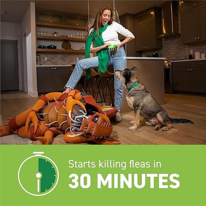 CAPSTAR Flea Treatment for Dogs Over 25 lbs (6 Doses) + NEXTSTAR Flea and Tick Prevention for X-Large Dogs 89-132 lbs (3 Doses) Bundle