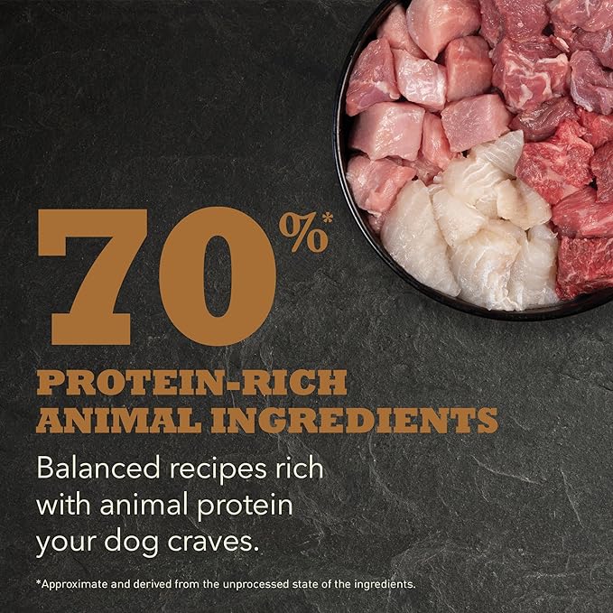 ACANA Highest Protein Grain Free Dry Dog Food Appalachian Ranch Recipe 25lb Bag