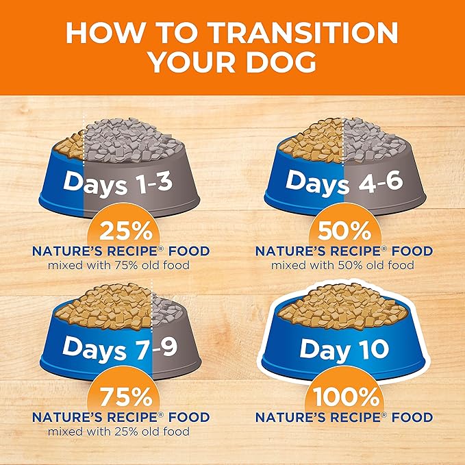 Nature’s Recipe Mature Lamb & Brown Rice Recipe Dry Dog Food, 24 lb. Bag