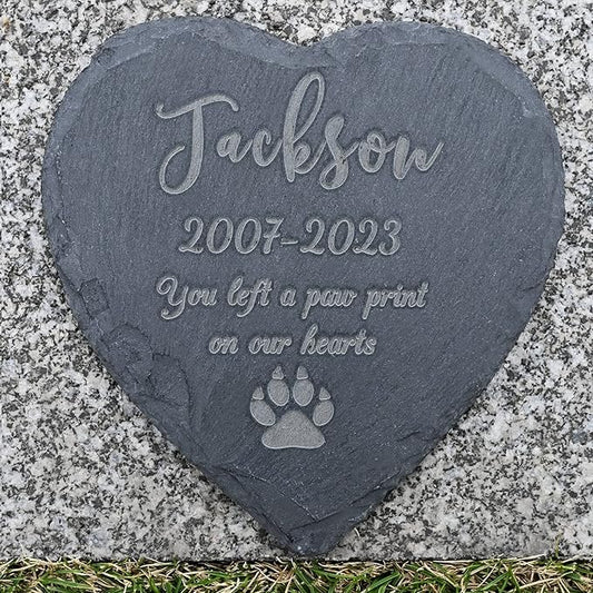 Pet Memorial Gifts, Personalized Memorial Stone for Pet, Sympathy Gift for Loss of Dog, Pet Loss Gifts, Dog Remembrance Gift, Bereavement Gifts for Loss of Pet, in Memory of Pet Gifts