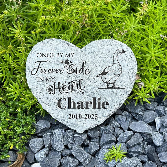Personalized Dog Memorial Stone, Loss Gifts for Pet, Garden Stone, Pet Loss Gifts Cat Memorial Gifts, Cemetery Decorations, Grave Stone (Goose)