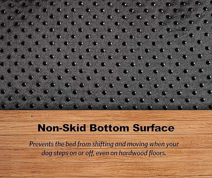 MidWest Homes for Pets Small QuietTime Deluxe Mocha Ombré Swirl Plush Pet Bed, Machine Washable, Non-Skid Bottom, Soft Crate Mat for 24-inch Crates